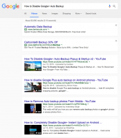 Google Videos Search Results as Cards