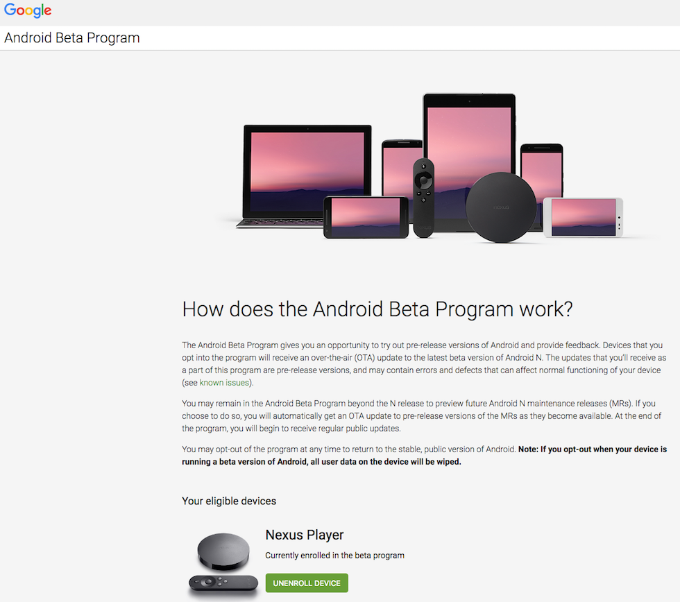 How to Signup for Android Beta Program?