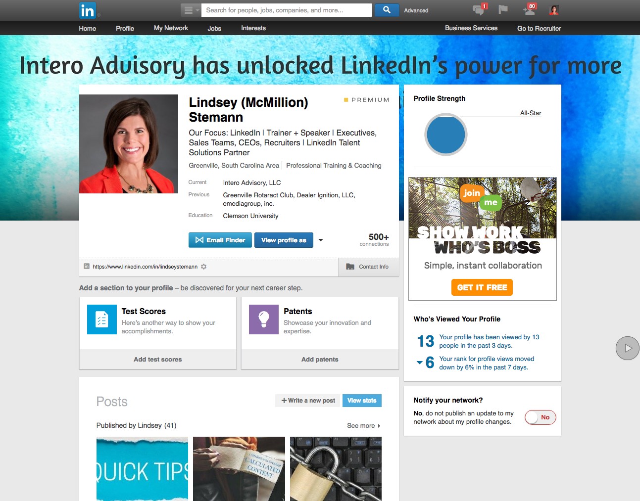 LinkedIn Considerations After a Name Change  Intero Advisory