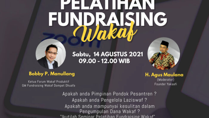 YAKAAFI Gelar Pelatihan Fundraising Wakaf bagi Pengelola Laziswaf