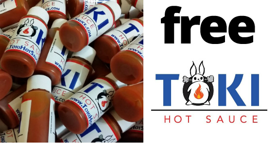 Free Toki Hot Sauce Sample