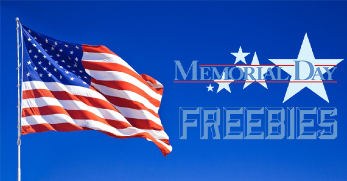 Memorial Day Freebies and Deals