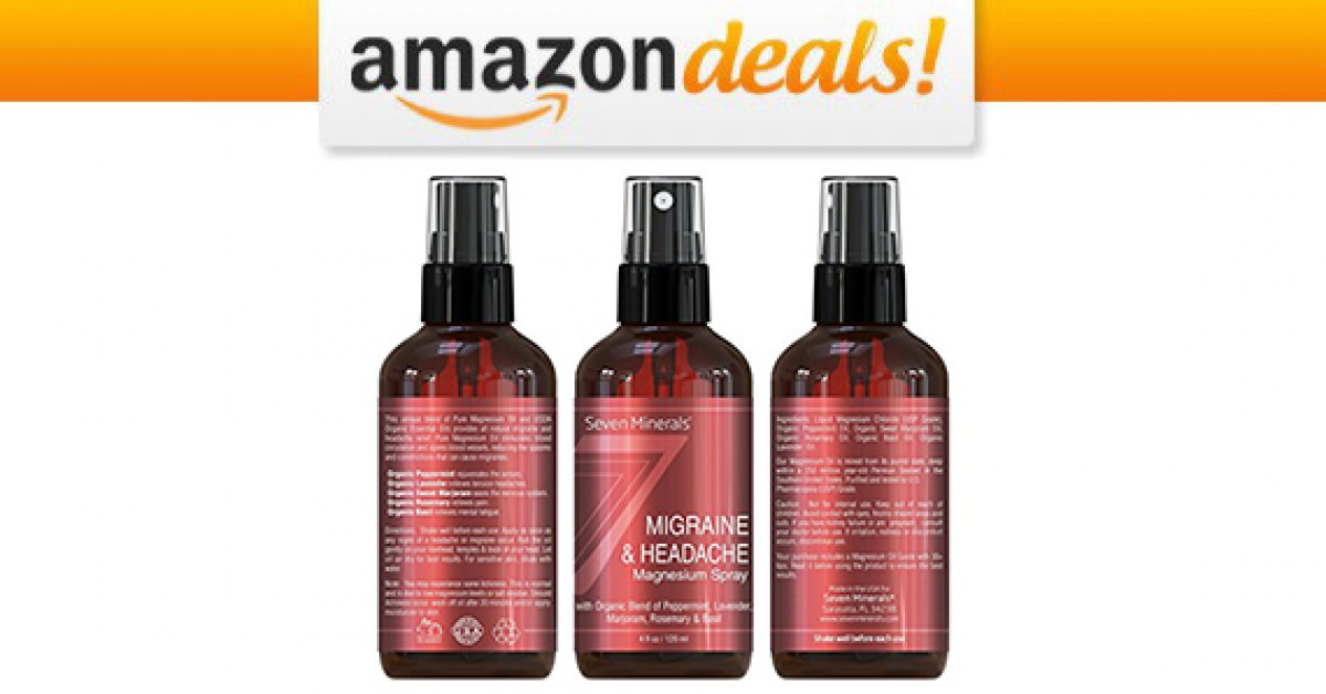 Get Migraine and Headache Pain Spray For Only 15.95