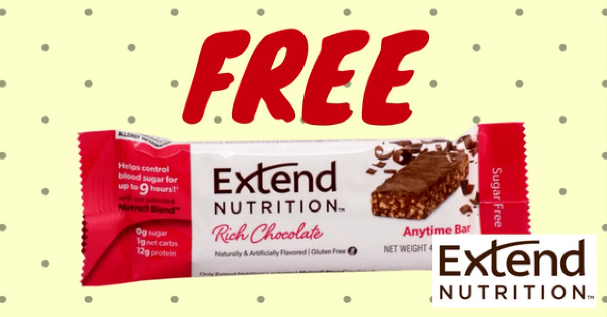 Free Extend GlutenFree Nutrition Bar