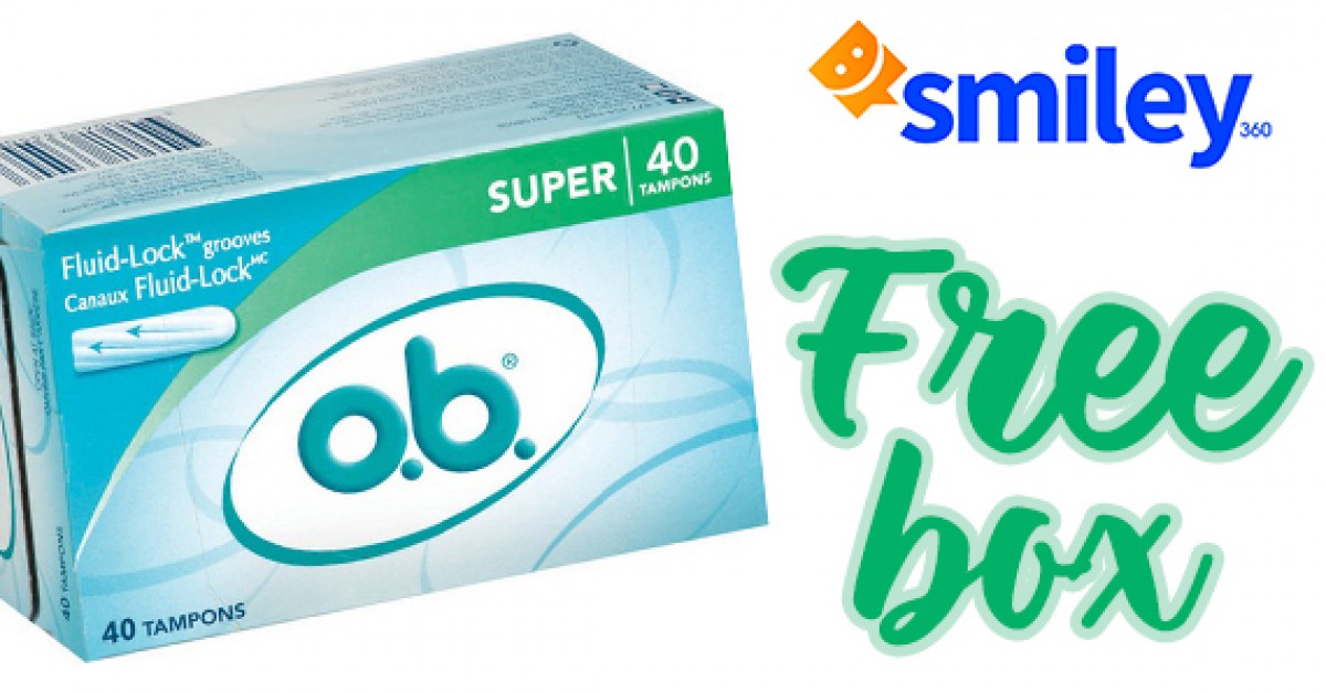 Free o.b. Tampons & Product Coupon