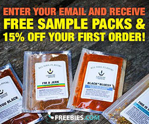 Free Sample Packs From Legion of Spice