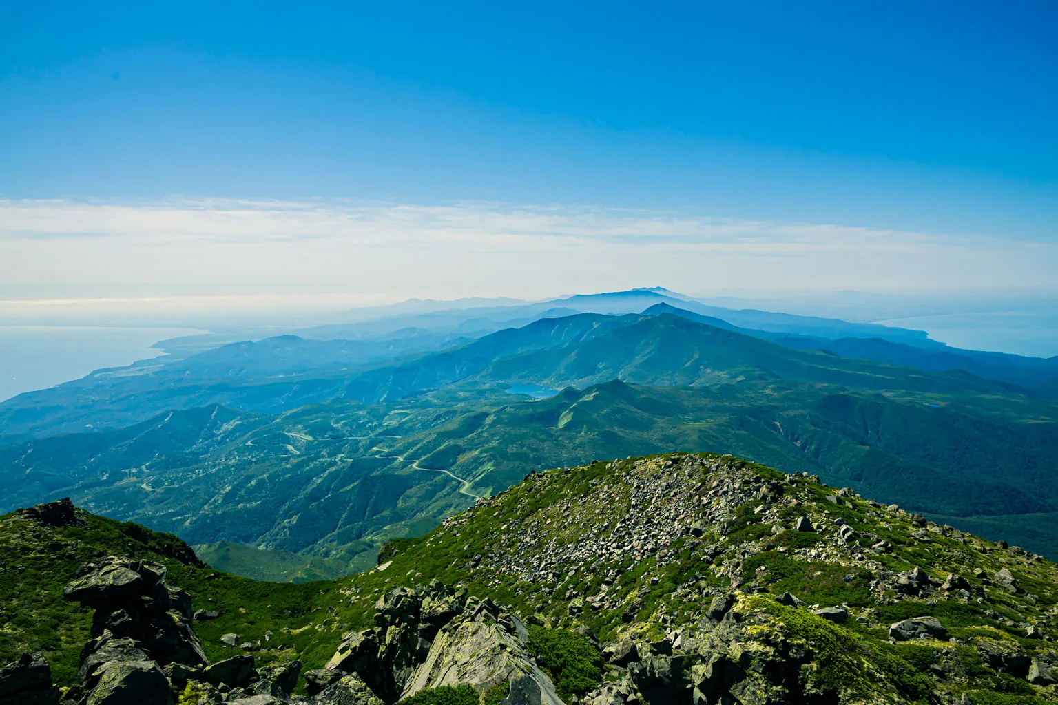 羅臼岳の山頂