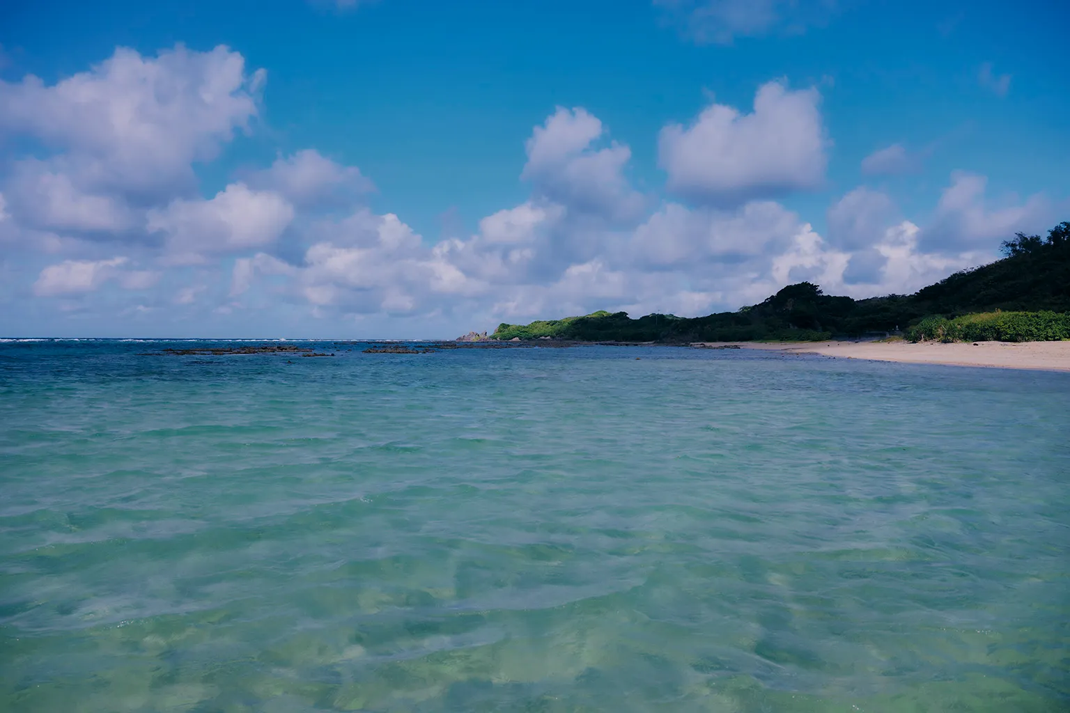 与名間ビーチ（徳之島）