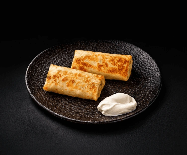 BLINIS À LA VIANDE