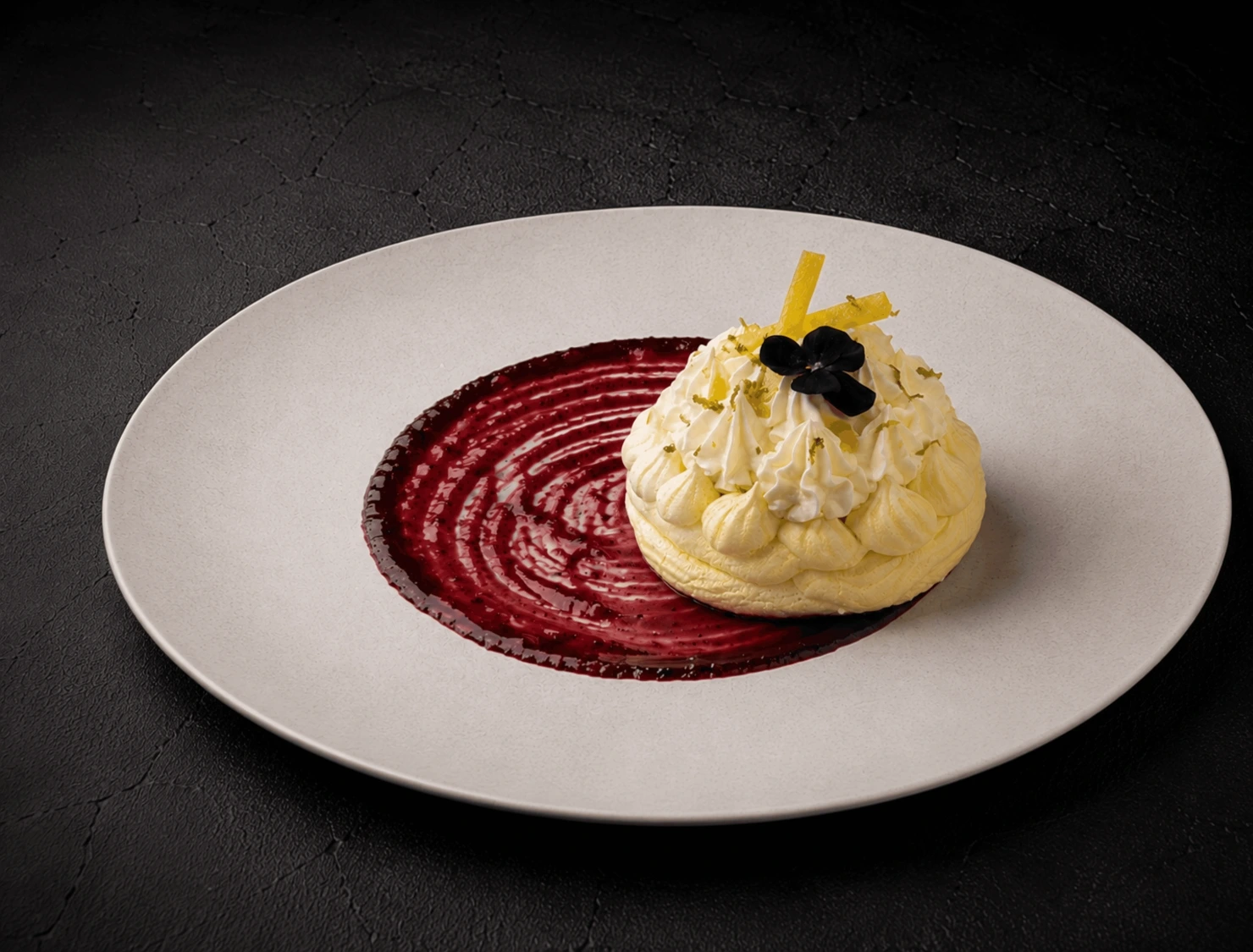 PAVLOVA À LA MANGUE