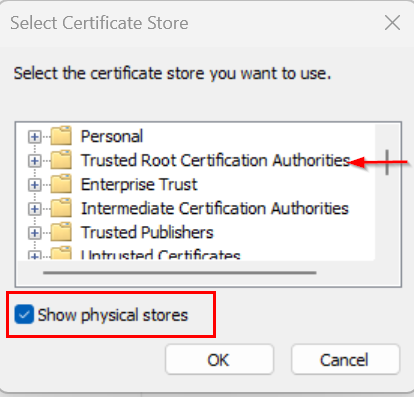 Show physical stores