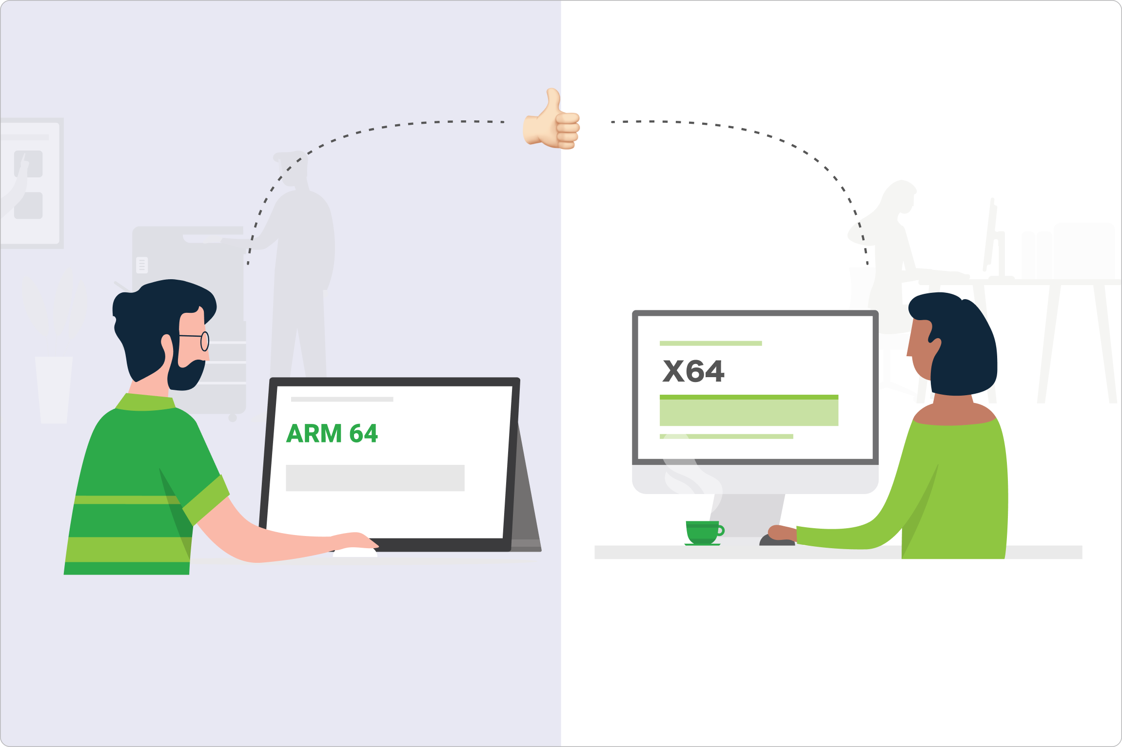 Cross-architecture support for ARM64 & X64