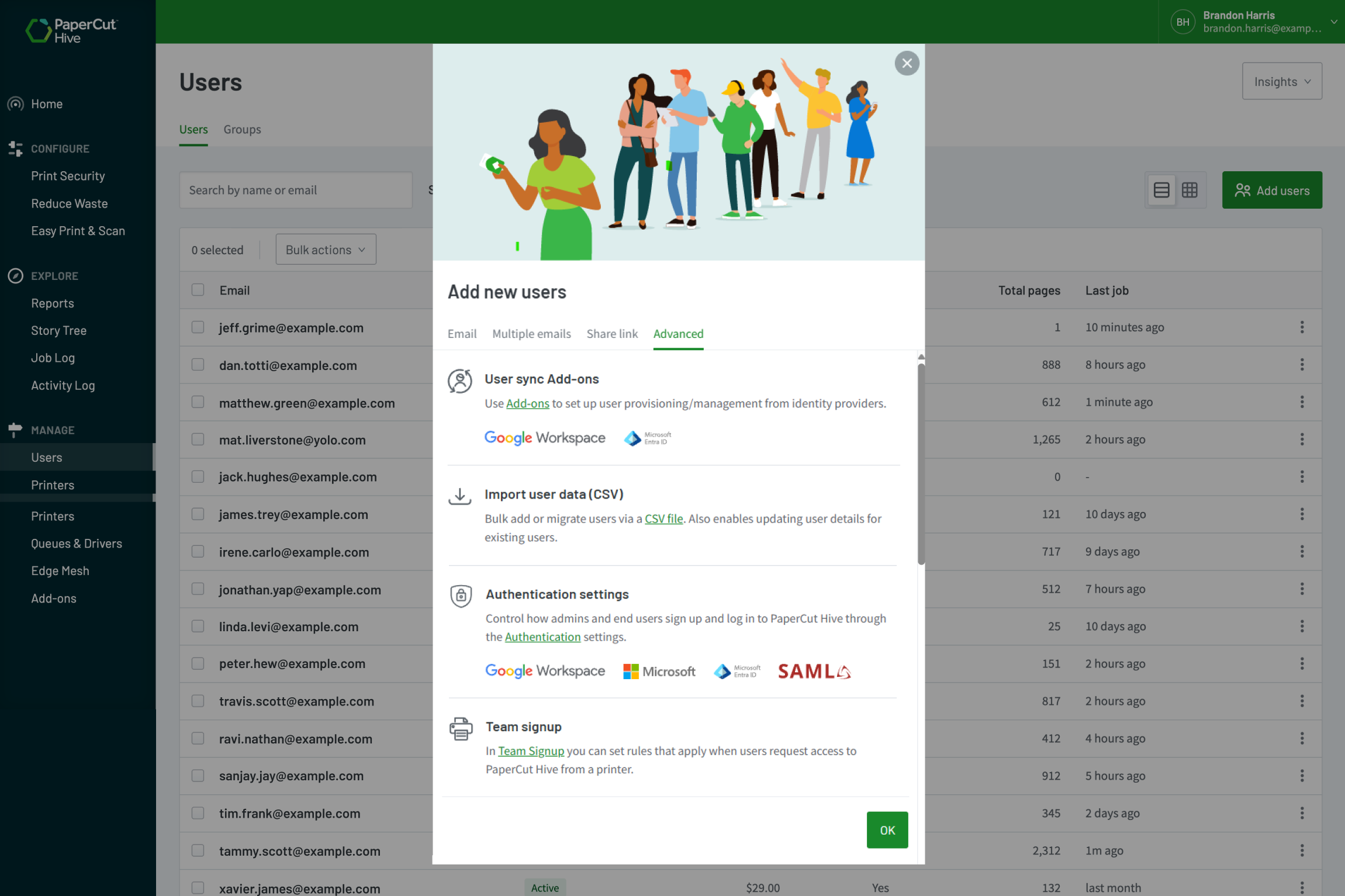 An image showing users can be simply and flexibly setup within minutes