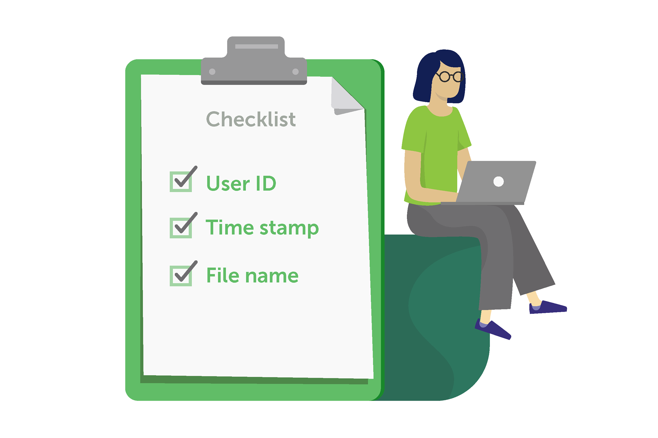 This image shows how you can maintain privacy with granular controls.