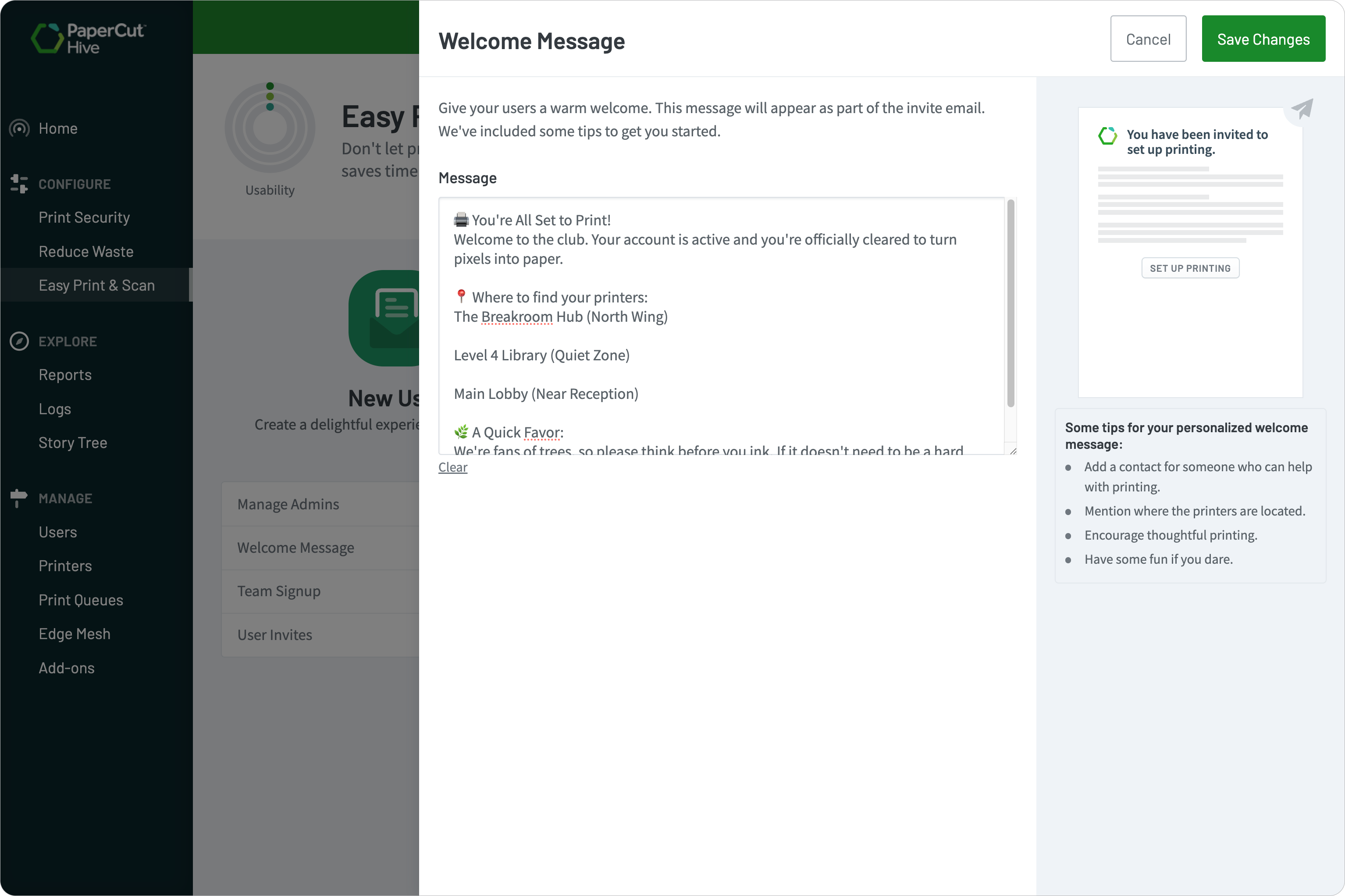 Control exactly how and when users are invited.