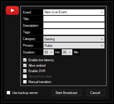 How To Stream To Youtube Live Using Xsplit Xsplit Blog