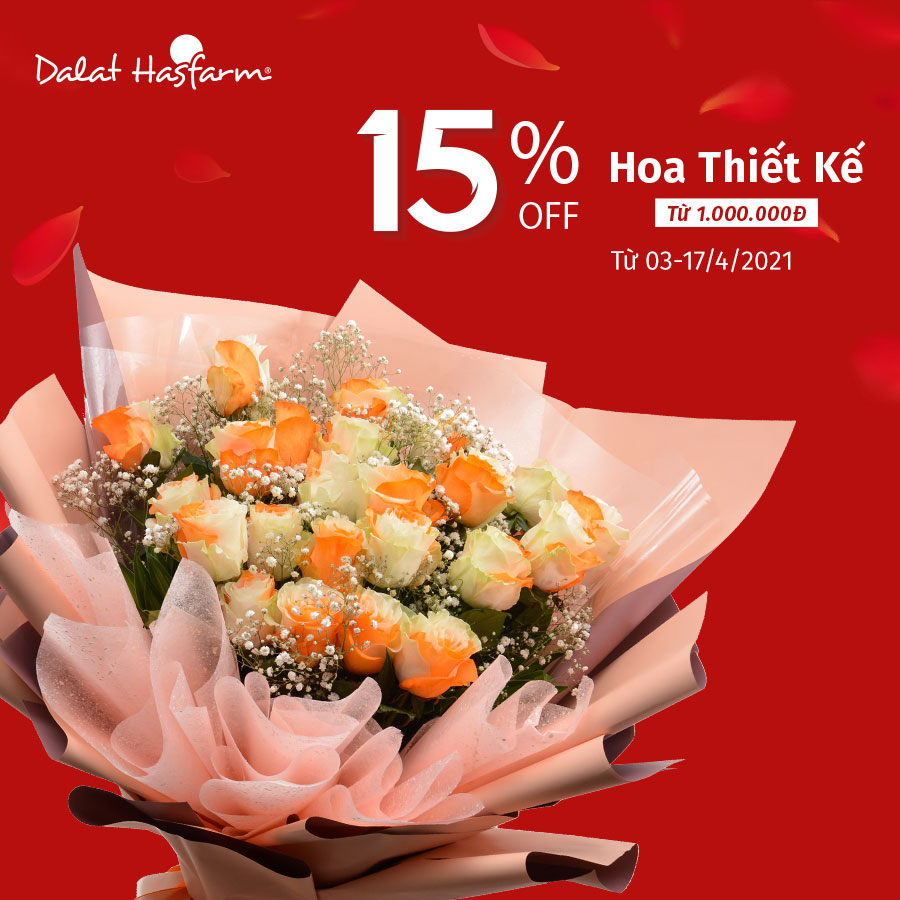 khai trương shop hoa tươi Dalat Hasfarm Quận 1