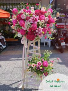 Hoa khai trương Đà Nẵng - Shop hoa Dalat Hasfarm