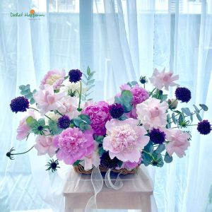 Lẵng hoa/ Giỏ hoa - Shop hoa tươi Bình Thạnh Dalat Hasfarm
