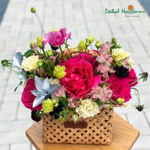 Giỏ hoa tặng sinh nhật Quận 7 - Shop hoa Dalat Hasfarm