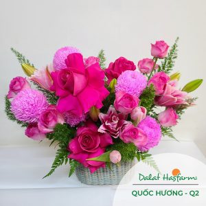 Mẫu hoa tặng, hoa dịch vụ - Dalat Hasfarm Quận 2