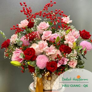 Mẫu hoa chúc mừng - Shop hoa Quận 6