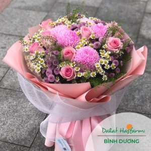Đặt mẫu hoa đẹp ở shop hoa tươi Dalat Hasfarm Bình Dương