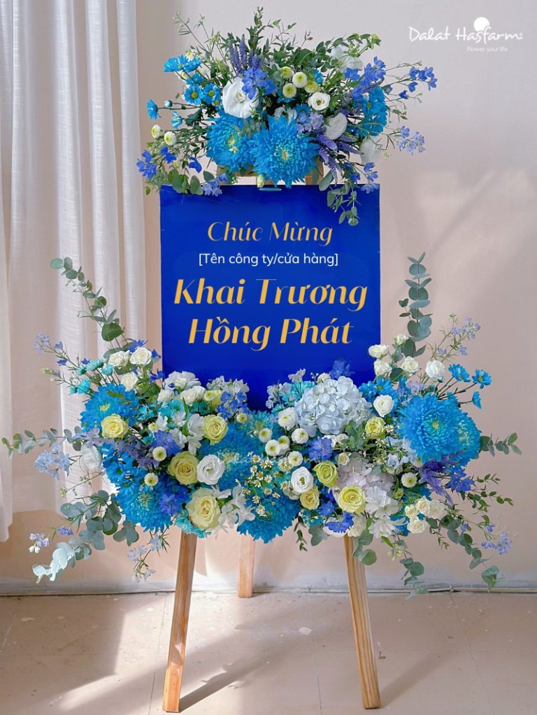 Kệ hoa chúc mừng