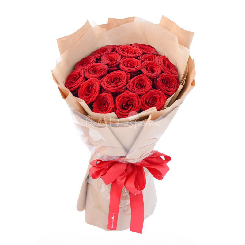 Bó Hoa Yêu Thương Đong Đầy 277 - Bó hoa hồng 20 cành