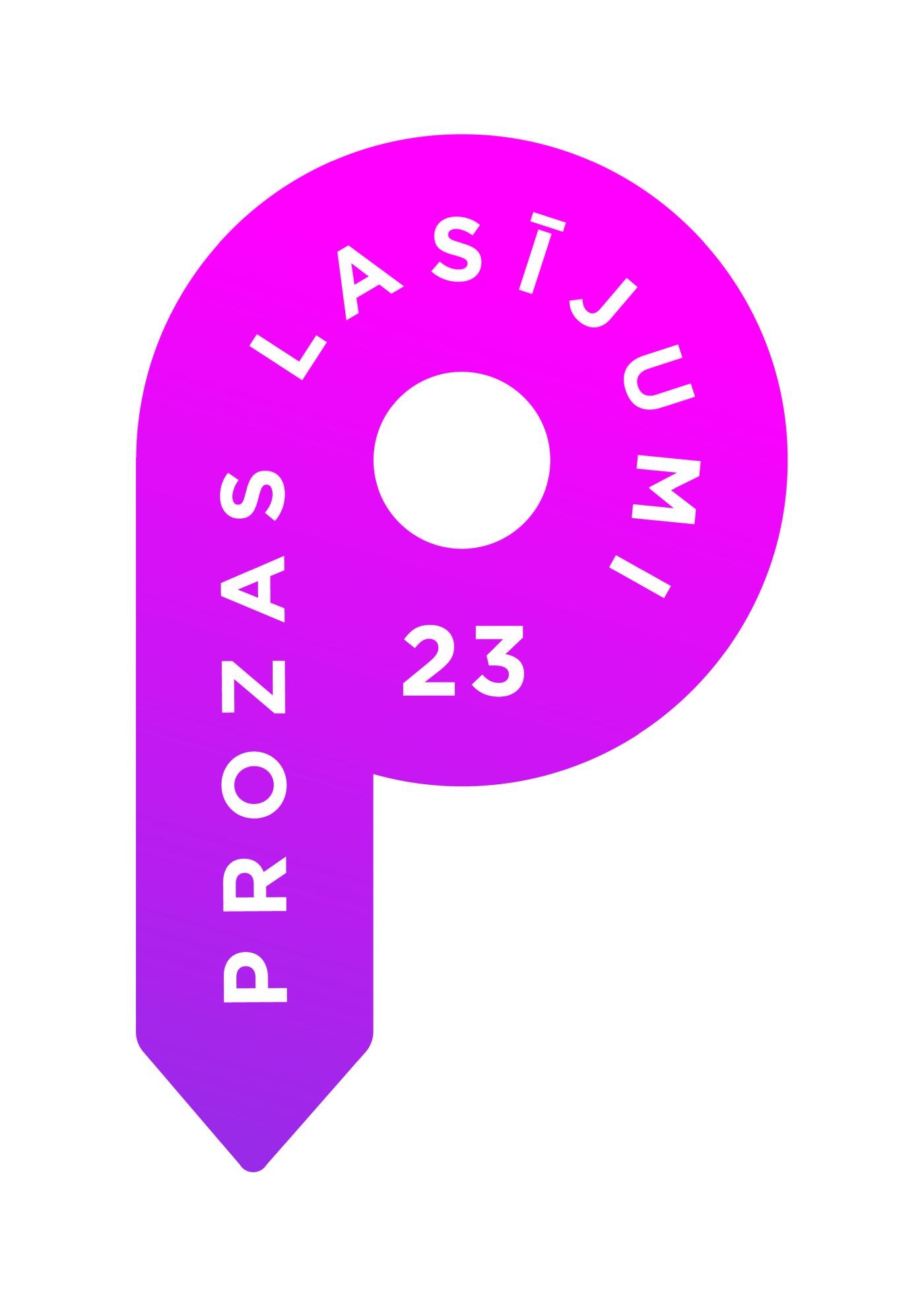 Prozas lasījumi 2023. Logo.