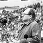 Jānis Stradiņš. Uzruna Tautas manifestācijā 1988. gada 6. oktobrī Mežaparkā.