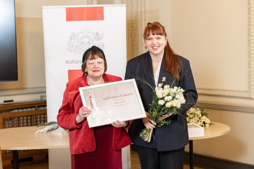 Laima Žurgina, Agnese Logina. Foto: Oskars Artūrs - Upenieks.