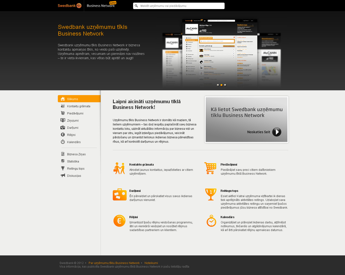 Swedbank business network