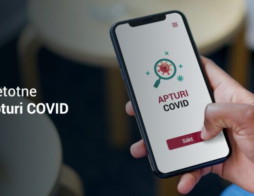 Apturi COVID mobilā lietotne