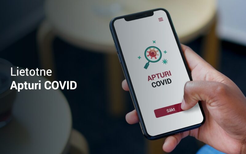 Apturi COVID mobilā lietotne