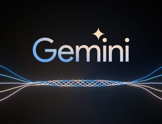 Google Gemini AI logo. SQ.