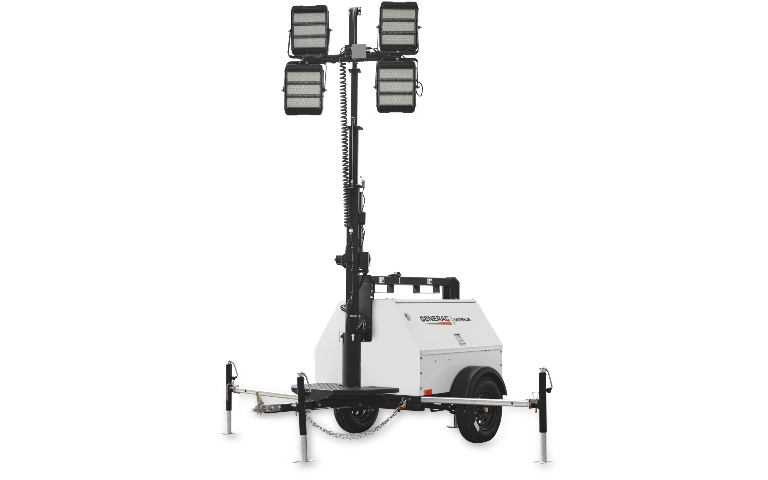 Mobile Light Tower | 6kW | Diesel | 23.3 ft | 320W LED - Model MLT4060MV