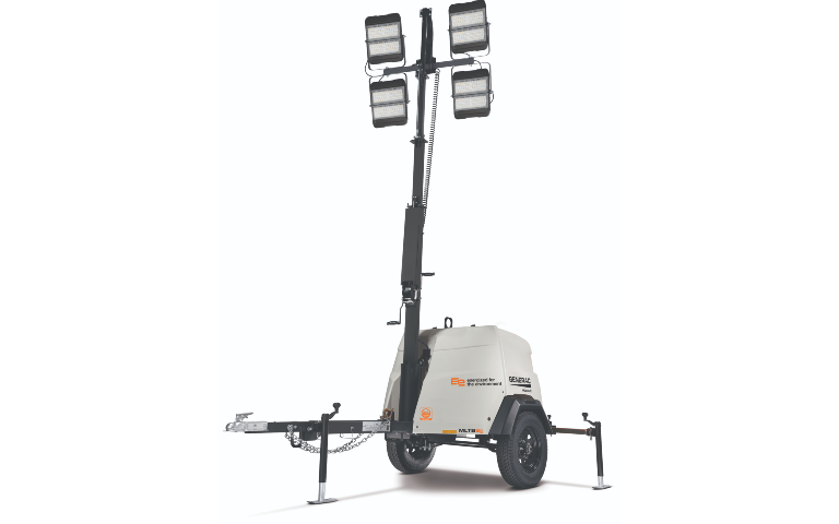Mobile Light Tower | 2.56kW | Battery | 23 ft | 190W LED - Model MLTB Battery