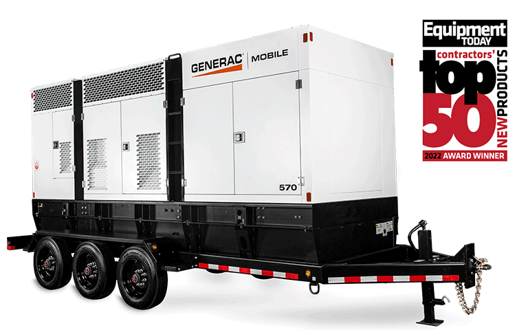 Mobile Generator | 570kVA / 456kW | Diesel | 18.1L - Model MDE570