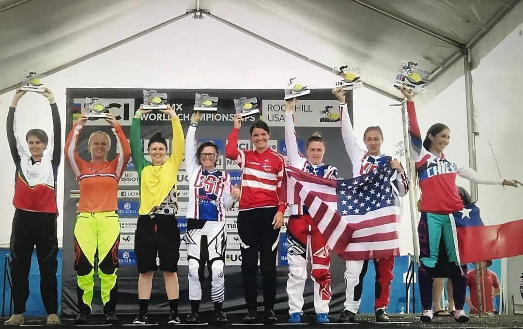 SILJE RUBÆK 4TH IN THE WORLD CHAMPIONSHIP 2017 OF BMX RACING DOWN IN ROCK HILL, USA