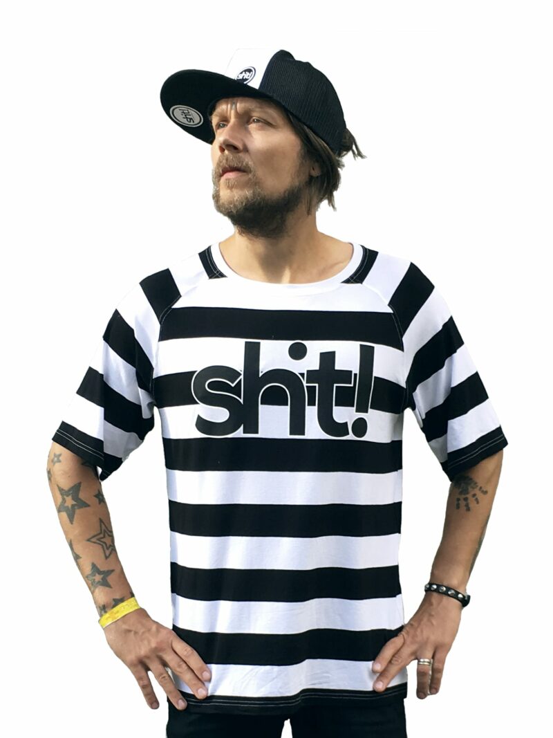 Black and white striped T-shirt - in 4 life collection