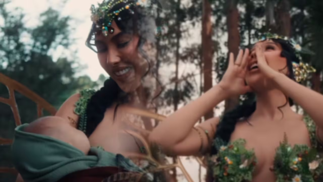 Aida Victoria Merlano confesó el momento más duro tras el nacimiento de su hijo