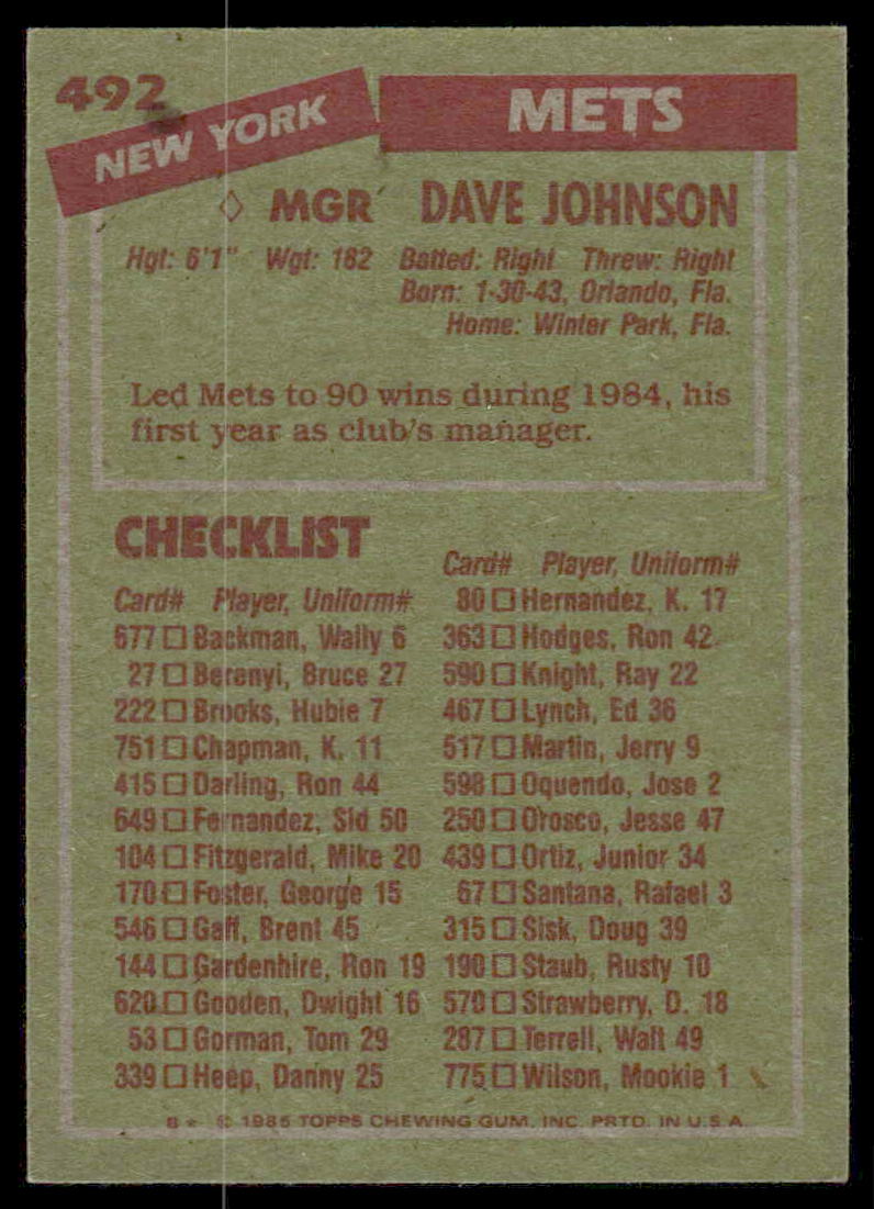 Topps Baseball 1985 (elige tu tarjeta) - Imagen 18 de 40