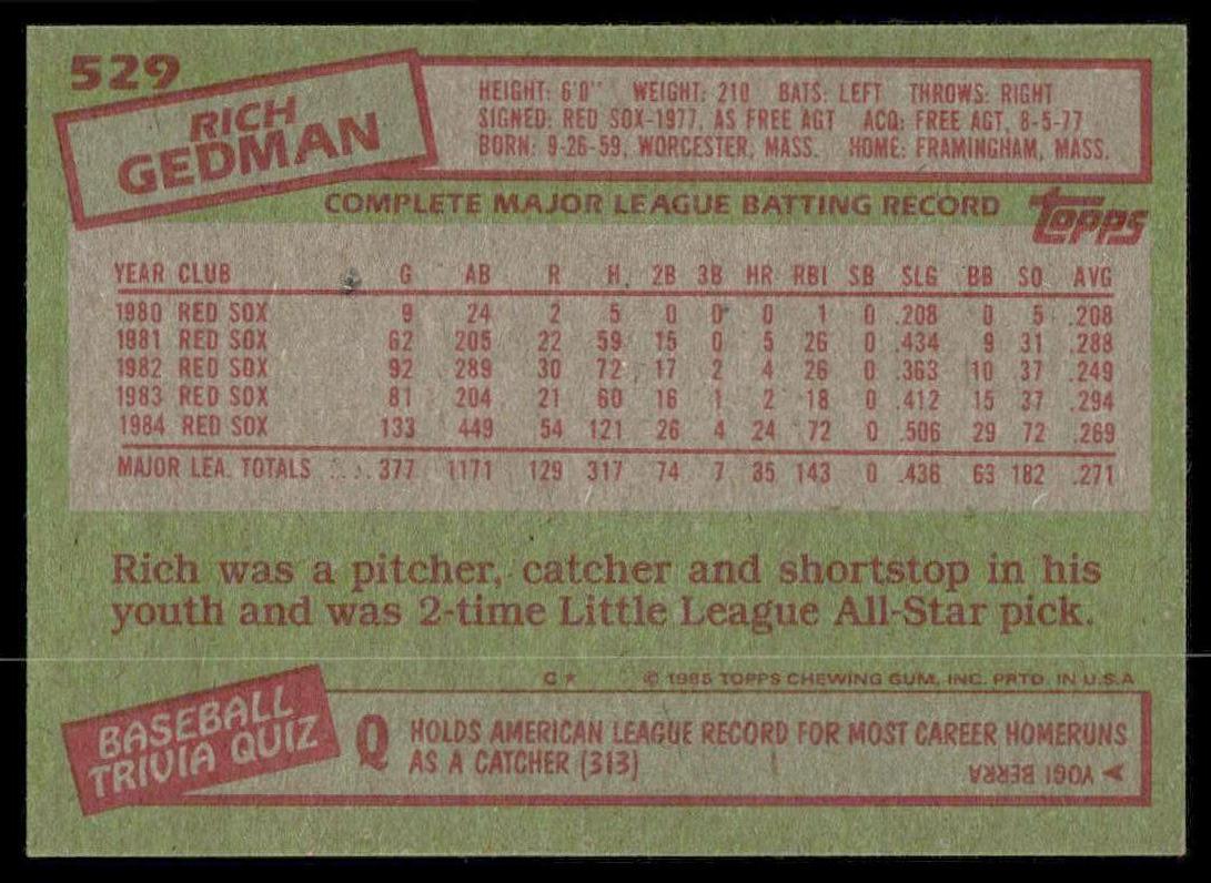 Topps Baseball 1985 (elige tu tarjeta) - Imagen 20 de 40