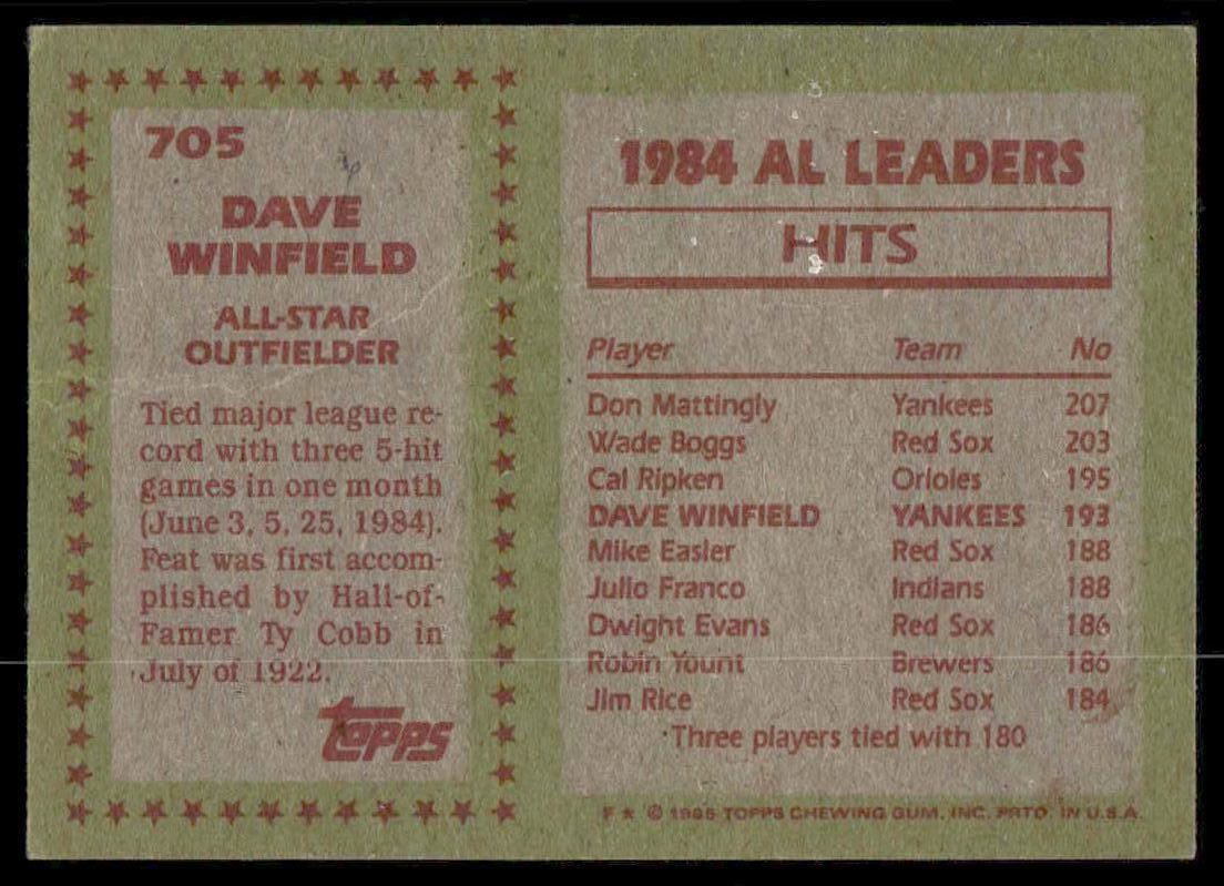Topps Baseball 1985 (elige tu tarjeta) - Imagen 26 de 40