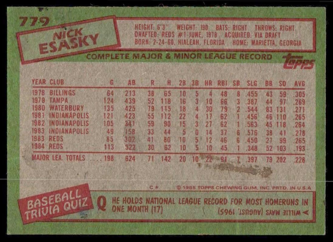 Topps Baseball 1985 (elige tu tarjeta) - Imagen 40 de 40
