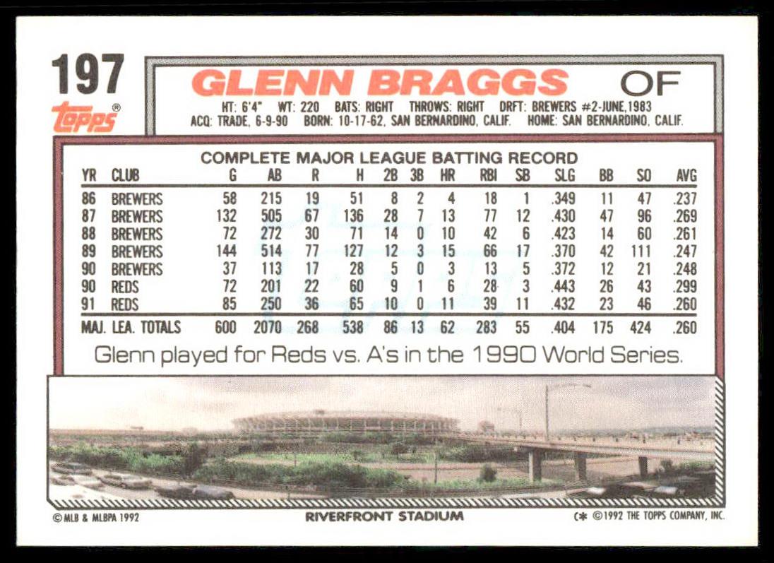 1992 Topps Baseball (Pick Your Card) - Picture 18 of 86