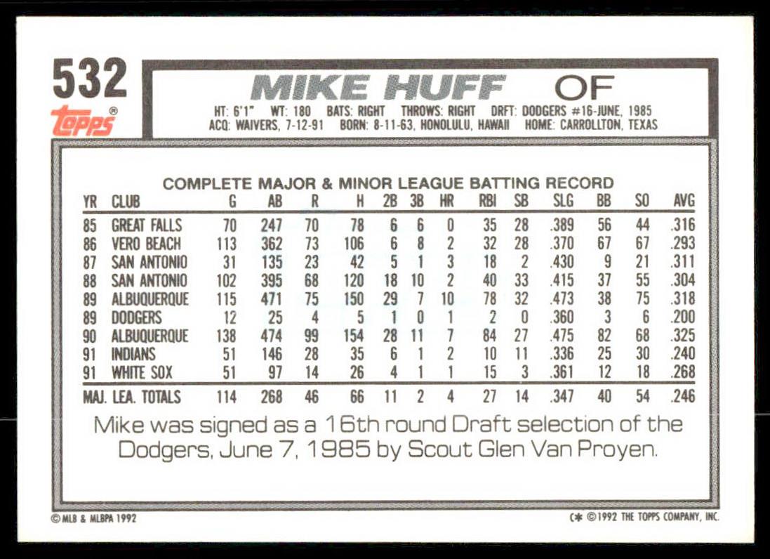 1992 Topps Baseball (Pick Your Card) - Picture 58 of 86