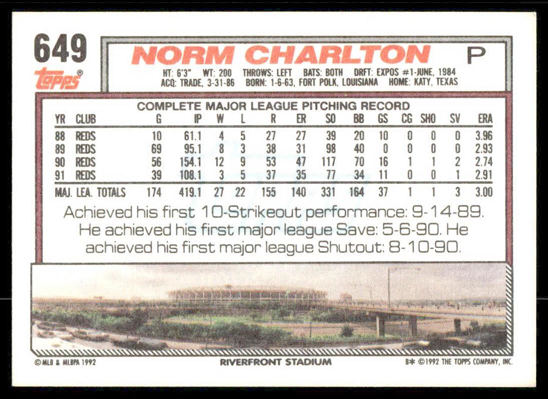 1992 Topps Baseball (Pick Your Card) - Picture 70 of 86