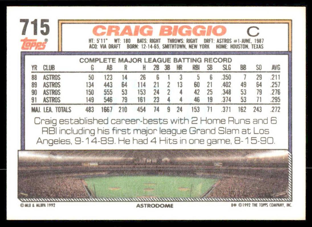 1992 Topps Baseball (Pick Your Card) - Picture 80 of 86